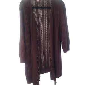 Chicos cardigan size Large